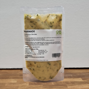 Marinade crème aux Girolles - Doypack 180gr