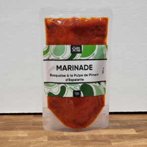 Marinade Basquaise à la pulpe de piment d'espelette - Doypack 180gr