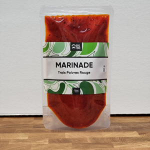 Marinade 3 poivres rouges - Doypack 180gr