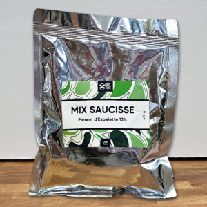 Mix Saucisse au Piment d'Espelette 13% - Sachet 410g